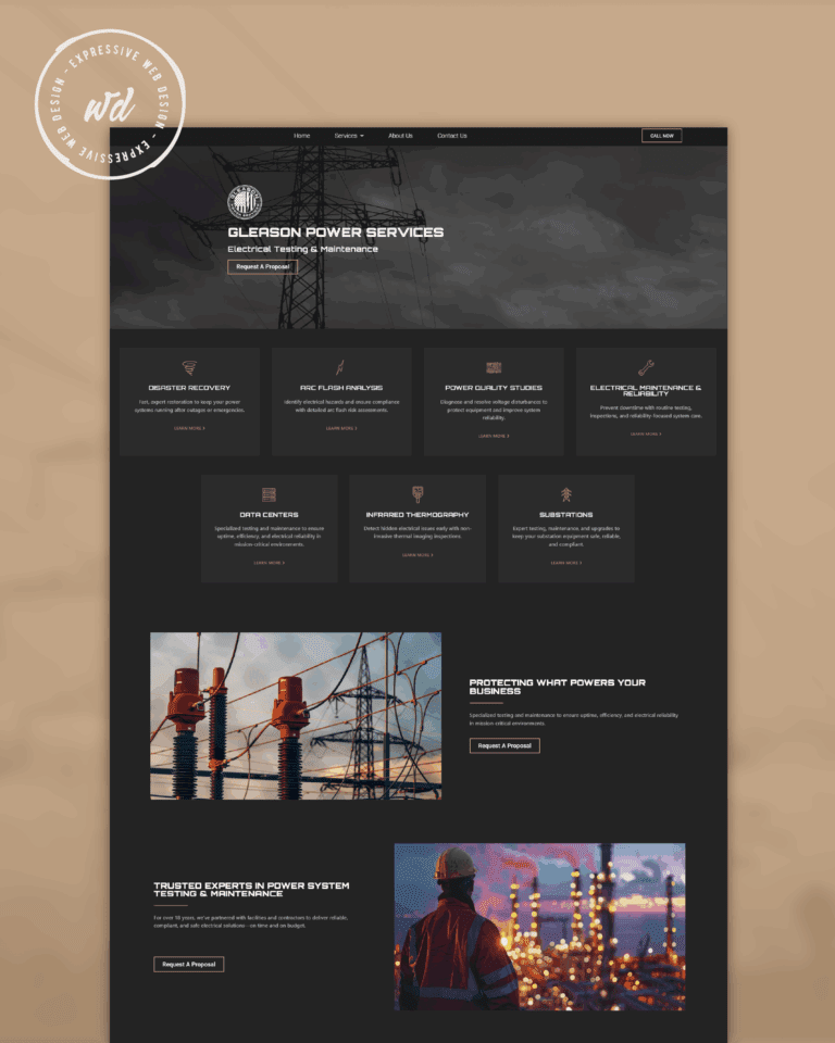 instagram - website portfolio gleason